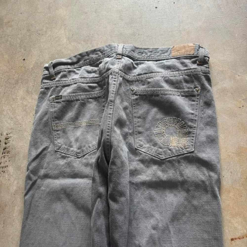 Baggy Akademiks Wide Leg Southpole Styl Y2K Vintage Denim Jeans Summer 40x32 - Picture 2 of 7